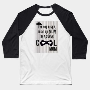 Super Cool Mom Umbrella Academy design Baseball T-Shirt